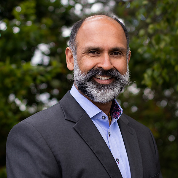 A picture of Rajbinder Singh-Dehal, the Center Parcs Company Secretary 