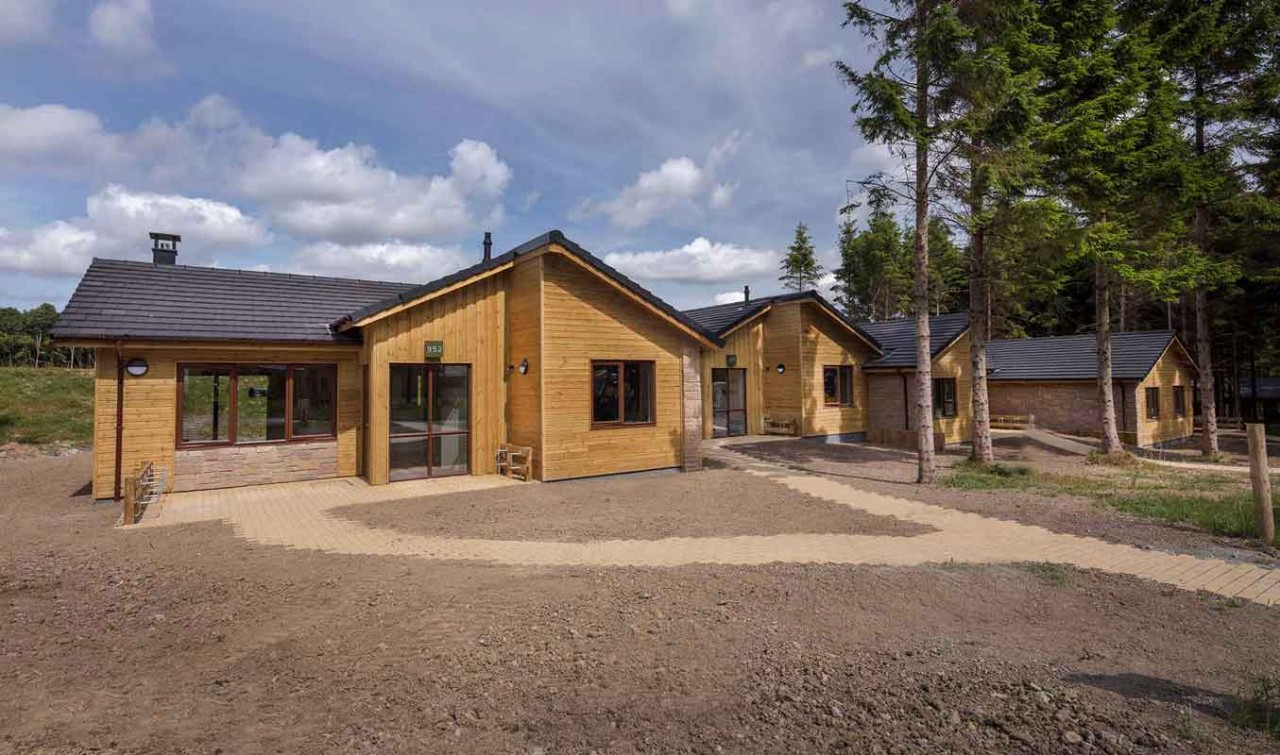First lodge to be completed at Longford Forest